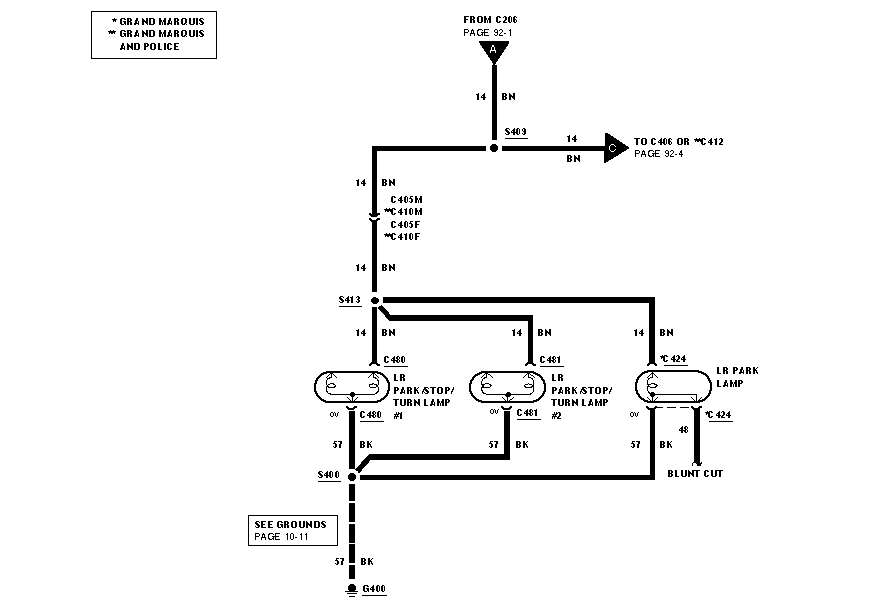 Wire diagram for a 2000 crown vic | Body and Interior | Crownvic.net